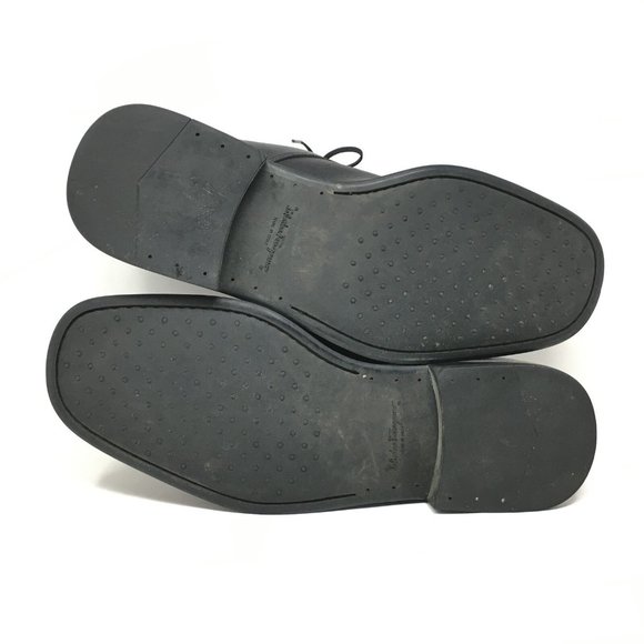 Salvatore Ferragamo Chukka Boots Size 11 2E Black main image 9